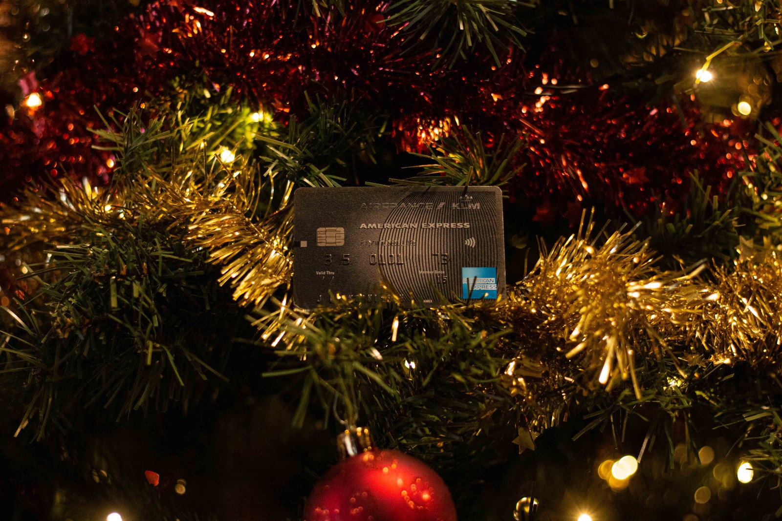 Kerstcadeaus kopen met een creditcard